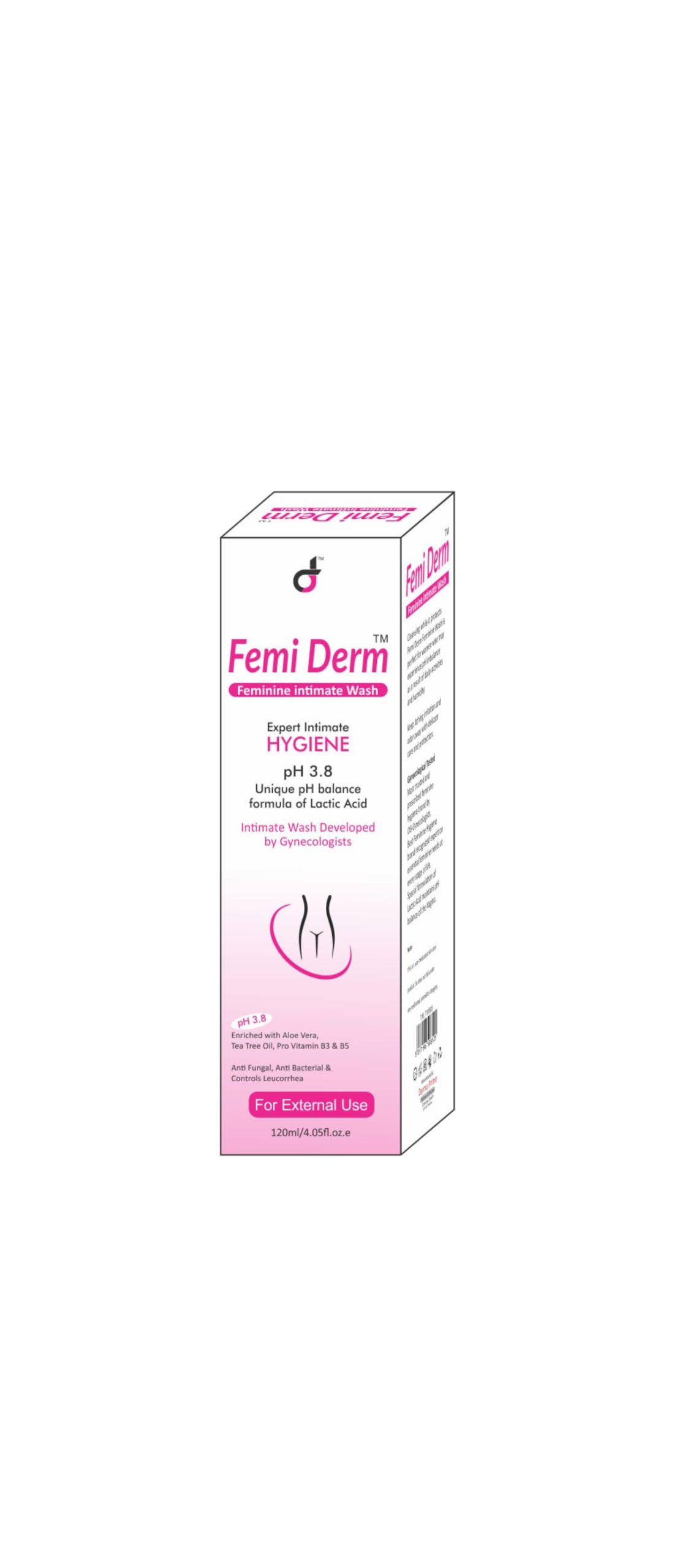 femi derm feminine intimate wash